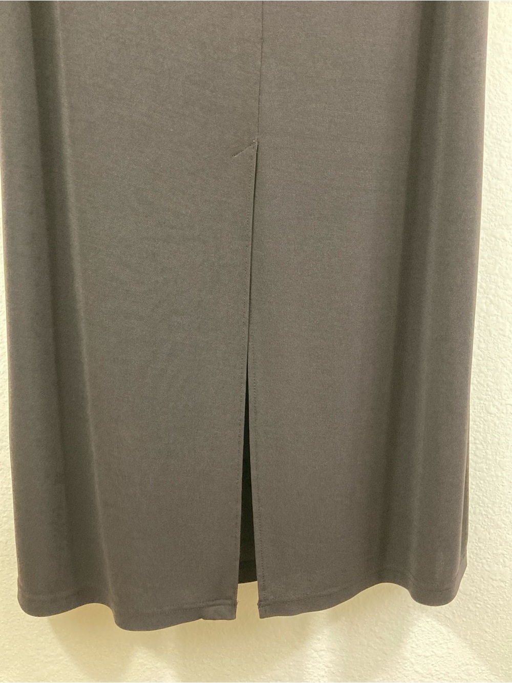 Express Brown Long Skirt Size M Stretch Pull On Elastic Waist - Picture 6 of 7